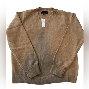Banana Republic Women's Tan Crewneck Sweater